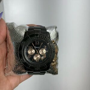 Black and Gold Women’s UNISEX Watch